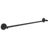 Image de GROHE Start Barre Porte-serviettes 654 mm, Fixations Cachées, Métal, A Coller avec GROHE QuickGlue ou à Visser, Noir Mat, 411782430