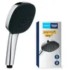 Image de GROHE QuickFix Vitalio Comfort 110, Douchette Carrée 2 jets (Pluie et Stimulant), Economie d'Eau, Sélection Facile, Procédé Anti-Calcaire, Chromé, 2639710E