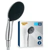 Image de GROHE QuickFix Vitalio Start 110, Ensemble de douche avec Douchette Ronde 2 jets (Pluie et Stimulant) avec Flexible 1,5m, Economie d'Eau, Sélection Facile, Procédé Anti-Calcaire, Chromé, 2696010E