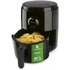 Image de GOURMETmaxx Friteuse à air chaud numérique| Combinaison d'un four à air chaud, d'un gril et d'une friteuse | Minuterie 60 min | Arrêt automatique | 6 programmes | Utilisation facile | 1400 watts