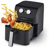 Image de GOURMETmaxx Friteuse à air chaud 4L | Combinaison astucieuse d'un four à air chaud, d'un gril & d'une friteuse | Faire frire, rôtir, griller, etc. | Préparation économe en énergie