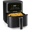 Image de GOURMETmaxx AirGenius Friteuse à air chaud - 4,5 L Airfryer | Friteuse avec 6 fonctions, 8 programmes | Mini-four - aliments pauvres en graisse | Friteuse à air chaud avec écran couleur, Touch