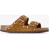 Image de Arizona Suede Rivet Mink Camel