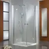 Image de HSK Premium Classic Porte pivotante, avec élément fixe, pour accès d'angle, 620019-41-500#200,