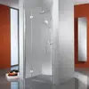 Image de HSK Premium Classic Porte pivotante, avec élément fixe, pour niche, 601120-41-50#Li200,