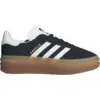 Image de adidas Gazelle Bold WMNS Noir/Blanc/Gomme pour Femme - Chaussures de Sport Taille 41 1/3 en Couleur Black/White/Gum