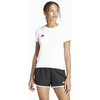 Image de Adidas ADIZERO E TEE Femme Blanc