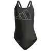 Image de adidas Femme Big Bars Swimsuit, Black, 32