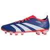 Image de adidas Mixte PREDATOR LEAGUE Football boots Multiground, Lucid Blue / Cloud White / Solar Red, 44 2/3 EU