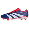 Image de Adidas Mixte Predator League Football Boots Firm Ground, Lucid Blue/Cloud White/Solar Red, 47 1/3 EU