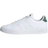 Image de adidas Homme Advantage 2.0 Shoes, Cloud White/Core Black/Green, 42 EU
