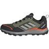 Image de adidas Homme Terrex Tracerocker 2 Gore-TEX Trail Running Shoes, Olive Strata/Charcoal Solid Grey/Semi Impact Orange, 39 1/3 EU
