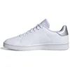 Image de adidas Femme Urban Court Shoes, FTWR White/Silver Met./Silver Met., 38 2/3 EU
