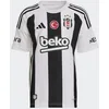 Image de adidas Unisex Kinder Striped 24 Jersey Kids, White/Black, 5-6 Years