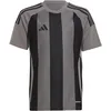 Image de adidas Unisex Kinder Striped 24 Jersey Kids, Team Grey Four/Black, 9-10 Years