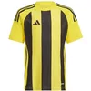 Image de adidas Mixte Enfant Striped 24 Jersey Kids Shirt, Team Yellow/Black, 15-16 Years