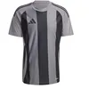 Image de adidas Herren Striped 24 Jersey, Team Grey Four/Black, M