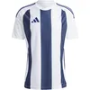 Image de adidas Homme Striped 24 Jersey Shirt, Team Navy Blue 2/White/White, L