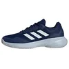 Image de Adidas Homme Gamecourt 2.0 Tennis Shoes, Dark Blue/Cloud White/Halo Blue, 36 2/3 EU