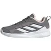 Image de adidas Femme Avaflash Clay Tennis Shoes, Grey Four/Cloud White/Sandy Pink, 36 2/3 EU