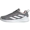 Image de adidas Avaflash Clay Womens Tennis Shoes, Chaussures Basses Non Football, Grey Four/FTWR White/Sandy Pink,
