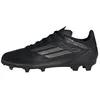 Image de adidas Mixte Enfant F50 League Football Boots Firm Ground, Core Black/Iron Metallic/Gold, 29 EU