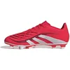 Image de Adidas Mixte Predator Club Firm Ground/Multi Ground Football Boots, Lucid Red/Cloud White/Core Black, 41 1/3 EU