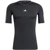 Image de Adidas Herren Techfit Compression Training 3-Stripes T-Shirt, Black, M