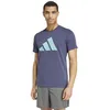Image de adidas Homme Train Essentials Feelready Logo Training Tee, Shadow Navy/Mint Ton, S