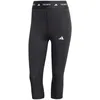 Image de adidas Damen TECHFIT Capri Leggings, BLACK, 3XS