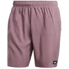 Image de adidas Homme Solid CLX Classic-Length Swim Shorts, Shadow Fig/Black, S