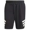 Image de adidas Herren Stripes Swim Shorts 8 inch, Black/White, XXL