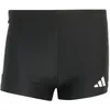 Image de Adidas Herren 3 Stripes Swim Boxers, Black/White, S-M