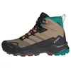 Image de Adidas Homme Terrex Skychaser AX5 Mid Gore-TEX Climawarm+ Hiking Shoes, Cardboard/Blanch Cargo/Pure Teal, 40 2/3 EU