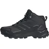 Image de adidas Femme Terrex Skychaser AX5 Mid Gore-TEX Hiking Shoes, Carbon/Core Black/Semi Flash Aqua, 40 EU