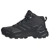 Image de Adidas Femme Terrex Skychaser AX5 Mid Gore-TEX Hiking Shoes, Carbon/Core Black/Semi Flash Aqua, 38 2/3 EU
