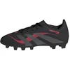 Image de adidas Mixte Enfant Predator Club Firm Ground/Multi Ground Football Boots Kids, Core Black/Grey Four/Lucid Red, 31 1/2 EU