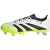 Image de adidas Mixte Enfant Predator League Soft Ground Football Boots Kids Chaussures, Cloud White/Core Black/Lucid Lemon, 29 EU