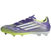 Image de Adidas Mixte F50 League Firm Ground Football Boots, Purple Rush/Cloud White/Lucid Lemon, 46 EU