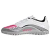 Image de Adidas Mixte F50 Messi Club Turf Football Boots, FTWR White/Lucid Red/Silver met., 44 2/3 EU