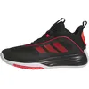 Image de adidas Homme Ownthegame 3.0 Shoes, Core Black/Lucid Red/FTWR White, 46 2/3 EU