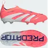 Image de Chaussure sans lacets Predator Elite Terrain souple Enfants 28 NSZ09