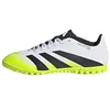 Image de Adidas Mixte Predator Club Turf Football Boots, FTWR White/Core Black/Lucid Lemon, 46 EU