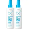 Image de Schwarzkopf Professional Bonacure Moisture Kick Spray Conditioner Cheveux Normaux À Secs Complexe De Soins Végan Care Boost Complex Hydratant Démêlant 200 ml (Lot de 2)