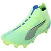 Image de PUMA Femme Ultra 5 Match+ FG/AG Wn's Soccer Shoe, Fizzy Apple White-Bluemazing, 38.5 EU