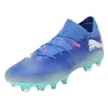 Image de PUMA Women Future 7 Match FG/AG Wn's Soccer Shoe, BLUEMAZING-PUMA White-Electric Peppermint, 38 EU