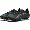Image de PUMA Ultra 5 Pro FG/AG, Chaussure de Football Unisexe, PUMA Black-PUMA Silver-Bright Aqua,