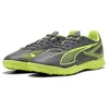 Image de Puma Ultra 5 Play TT, Chaussure de Football Unisexe, Matte Aged Silver-Yellow Alert-Puma Aged Silver,