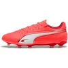 Image de Puma King Match FG/AG, Chaussure de Football Unisexe, Glowing Red-Puma White-Red Fire,