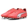 Image de PUMA King Pro FG/AG, Chaussure de Football Unisexe, Glowing Red-PUMA White-Red Fire,